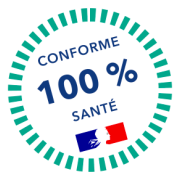 Logo 100% santé