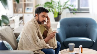 homme fievre temperature